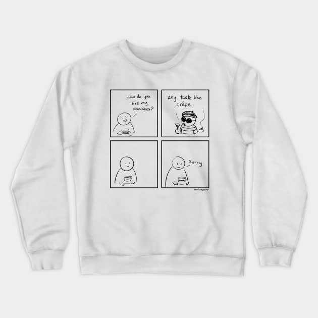 Creppy comic Crewneck Sweatshirt by xibang